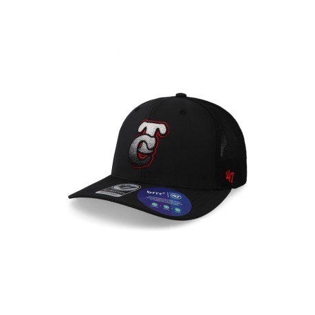 Gorra 47 LMP Tomateros  Volcanic Trucker Negro Unitalla
