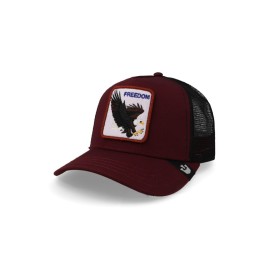 Gorra Goorin Bros 101-0384 The Freedom Eagle Vino Unitalla