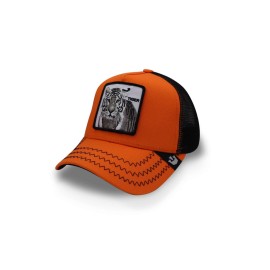 Gorra Goorin Bros 101-0392 The White Tiger Naranja Unitalla
