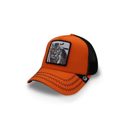 Gorra Goorin Bros 101-0392 The White Tiger Naranja Unitalla