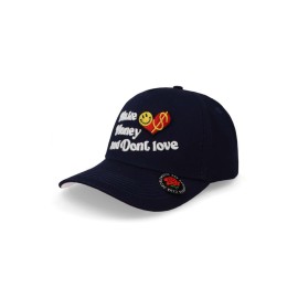 Gorra Problematic Money Love Curva Azul Unitalla
