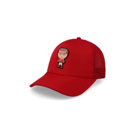 Gorra All In Chavez Chibi Curva Trucker Rojo Unitalla