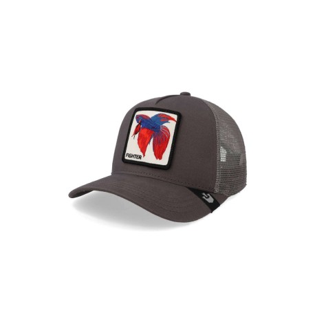 Gorra Goorin Bros 101-1029 Alpha Betta Trucker Gris Oscuro Unitalla