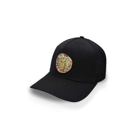 Gorra All In Uppercut Negro Trucker Unitalla