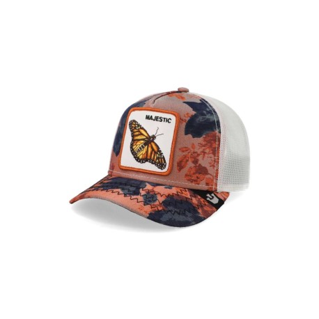 Gorra Goorin Bros 101-1055 Monarchy Of Roses Bicolor Naranja Unitalla