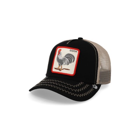Gorra Goorin Bros Trucker Rooster Cock Negro
