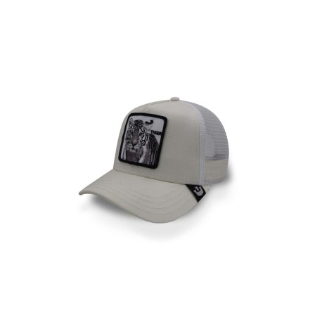 Gorra Goorin Bros Trucker Silver Tiger Blanco Unitalla