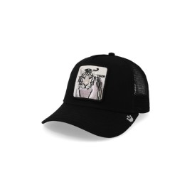 Gorra Goorin Bros Trucker Silver Tiger Negro Unitalla