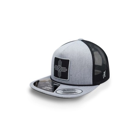 Gorra Hooey 2233t-Gybk Zia Patch 5 Panel Trucker Gris Unitalla