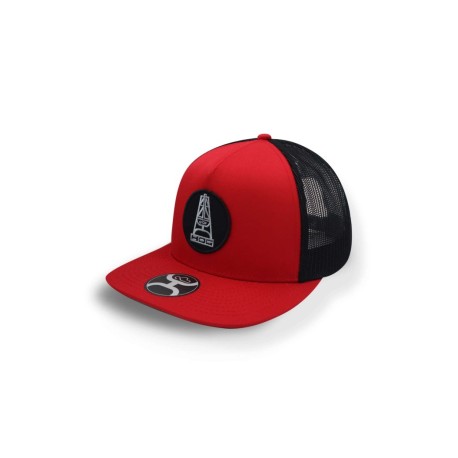 Gorra Hooey 3026t-Rdbk Rose Hogred 5 Panel Trucker Rojo Unitalla