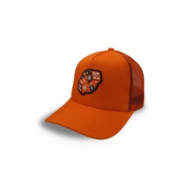 Gorra All In Dados Naranja Trucker Unitalla