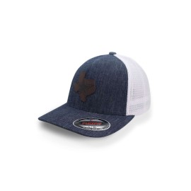 Gorra Hooey Blue And White Trucker Deep State Azul Cerrada