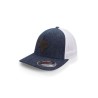 Gorra Hooey Blue And White Trucker Deep State Azul Cerrada