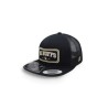 Gorra Hooey Colorado 5 Panel Trucker Rectang Negro Unitalla