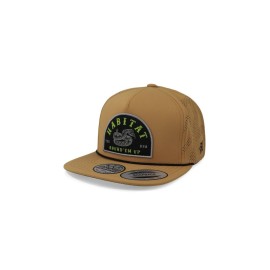 Gorra Hooey Habitat Tan 5 Panel Trucker Amarillo Unitalla