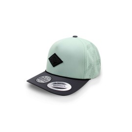 Gorra Hooey Habitat Teal 6 Panel Trucker Diamond Patch Menta Unitalla