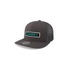 Gorra Hooey Lockup Grey 6 Panel Trucker Gris Unitalla