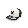 Gorra Hooey Missouri 6 Panel Trucker Cap Blanco Unitalla