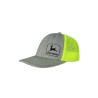 Gorra John Deere LP73366 Trucker Gris/Amarillo Unitalla