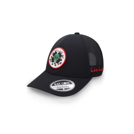 Gorra Black Clover Calaca Luck Mx23 Negro Unitalla