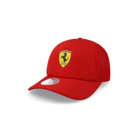 Gorra Ferrari Race Trucker 02516601 Rojo Unitalla