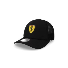 Gorra Ferrari Race Trucker 02516602 Negro Unitalla