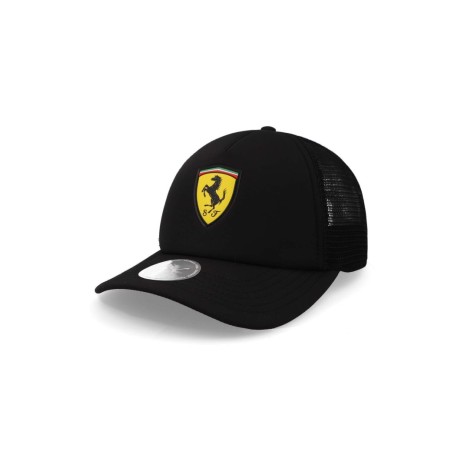 Gorra Ferrari Race Trucker 02516602 Negro Unitalla
