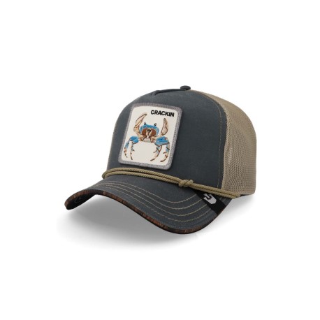 Gorra Goorin Bros 101-1131 Wuz Crackin Slate Gris Unitalla